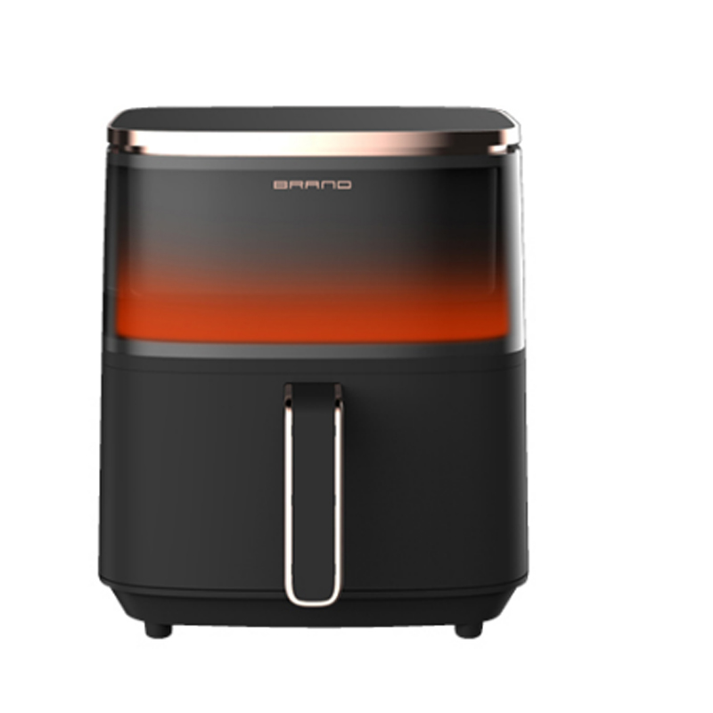 Top LCD touch control large capacity invisible comfortable handle air fryer