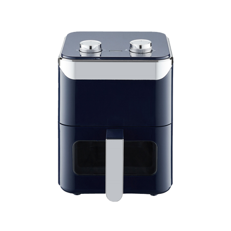 Top LCD touch visible square small capacity 3.8L multi-function vertical handle air fryer
