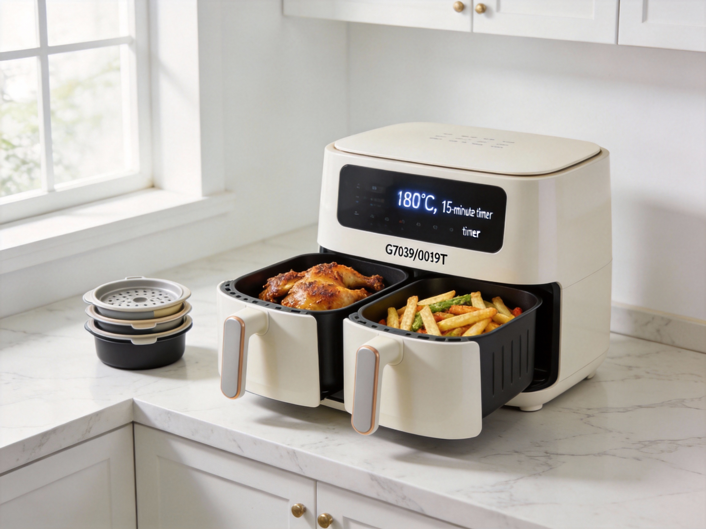 Revolutionizing Home Cooking: The Dual-Pot Digital Air Fryer GSE039/GSE039T and Its Game-Changing Advantages