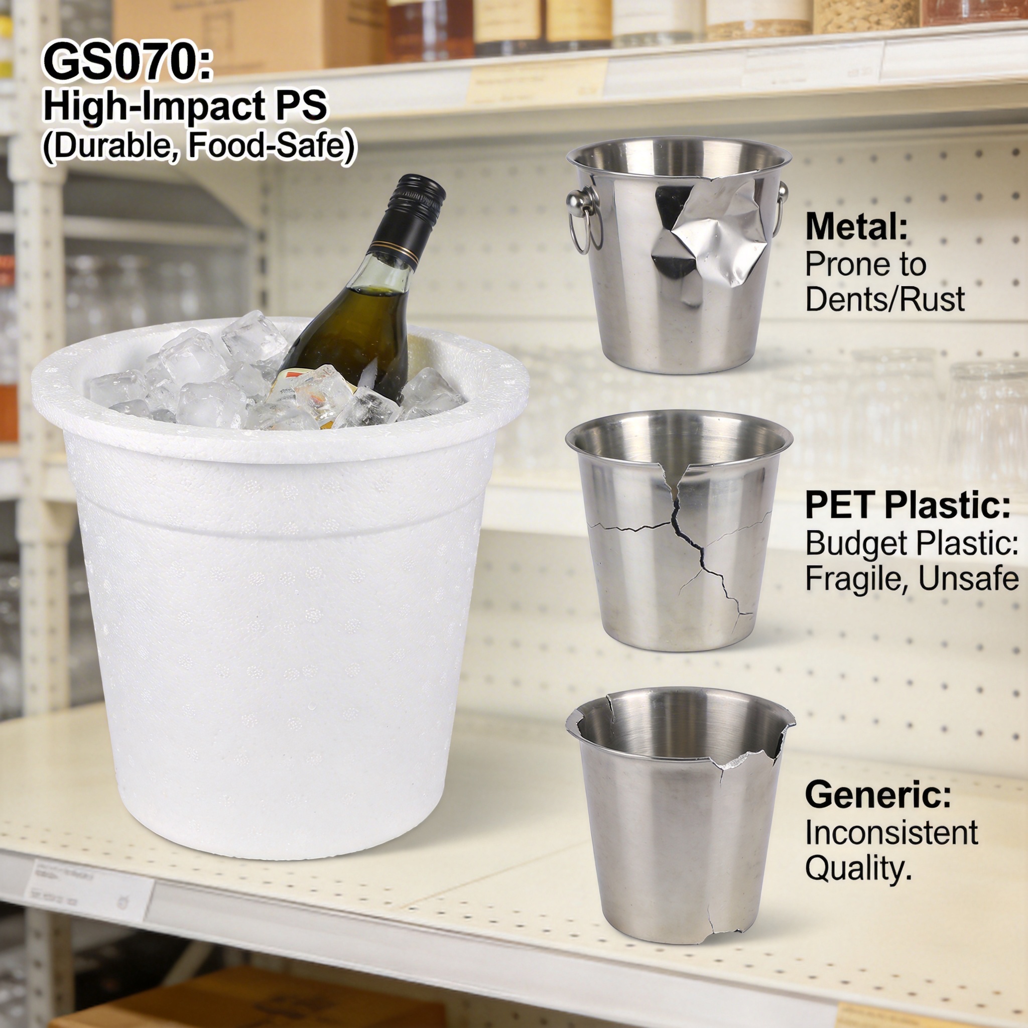 The Evolution of Ice Buckets: Unveiling GS070’s Innovative Design and Manufacturing Excellence