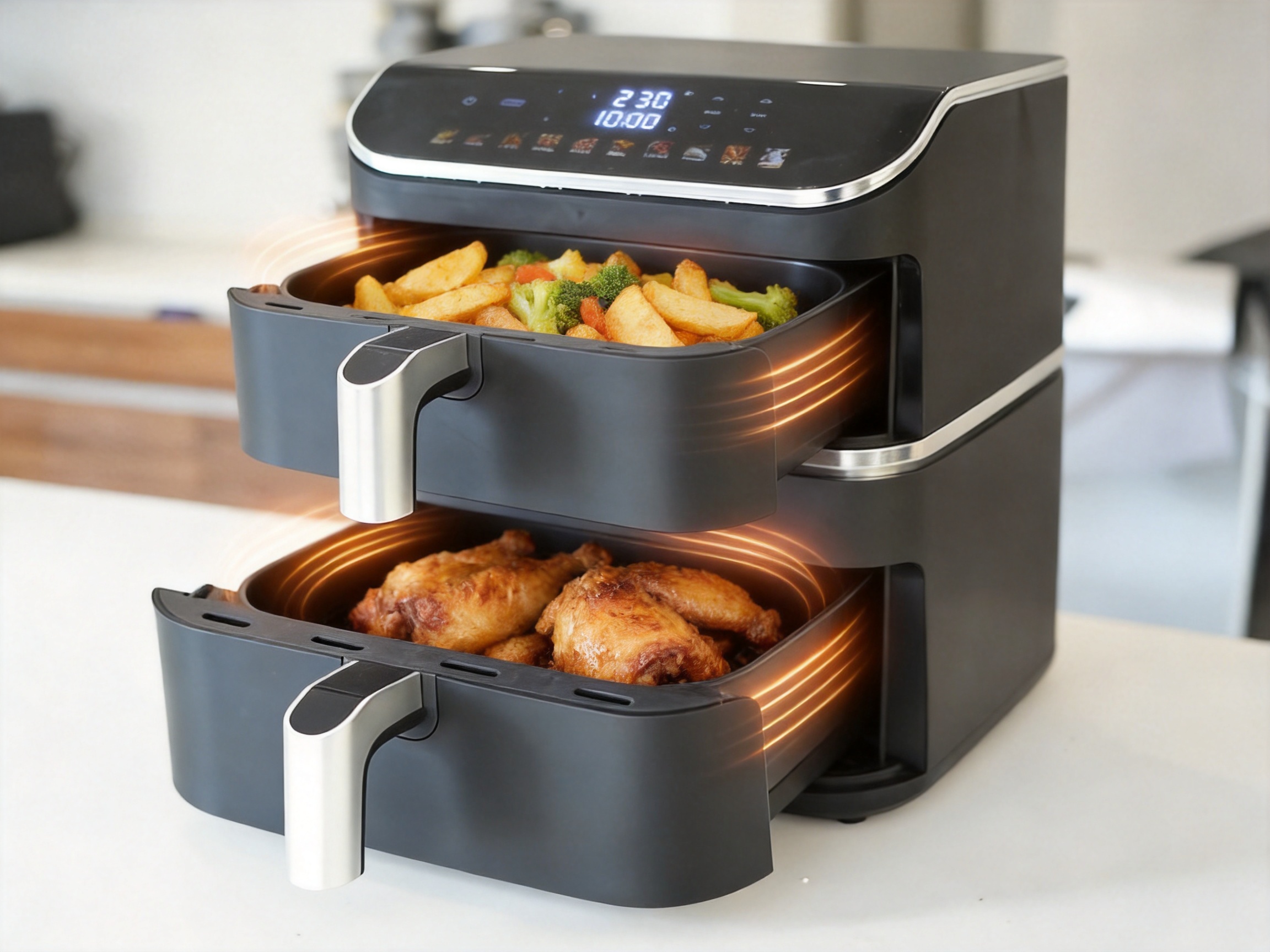 Why Dual-Layer Air Frying Is Redefining Everyday Home Cooking