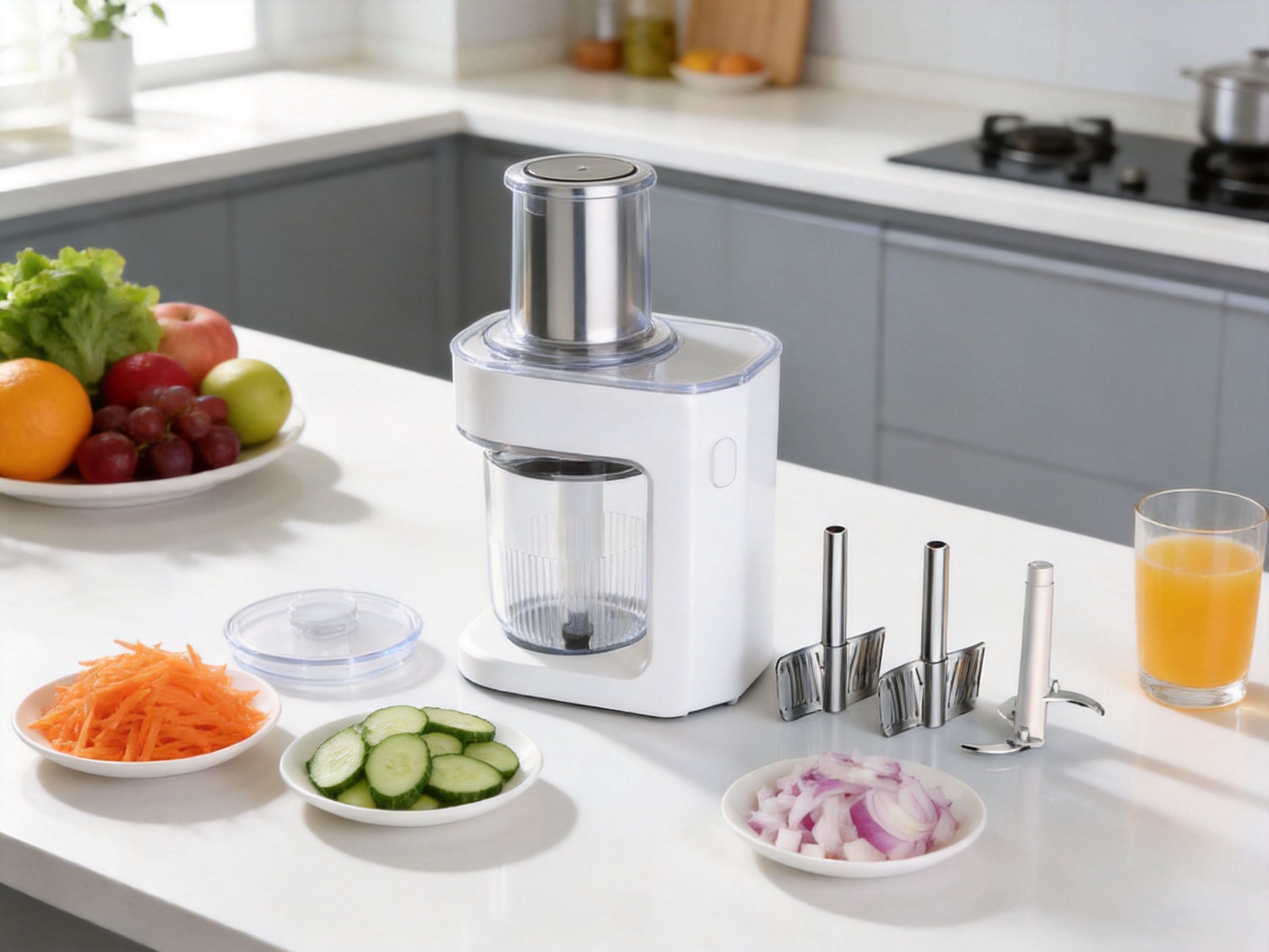 Why a Four-in-One Electric Food Processor Is a Smart Choice for Modern Kitchens